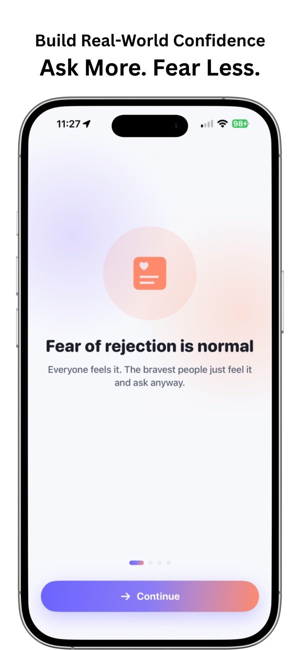 Ask Anyway-Overcoming Fear screenshot 1