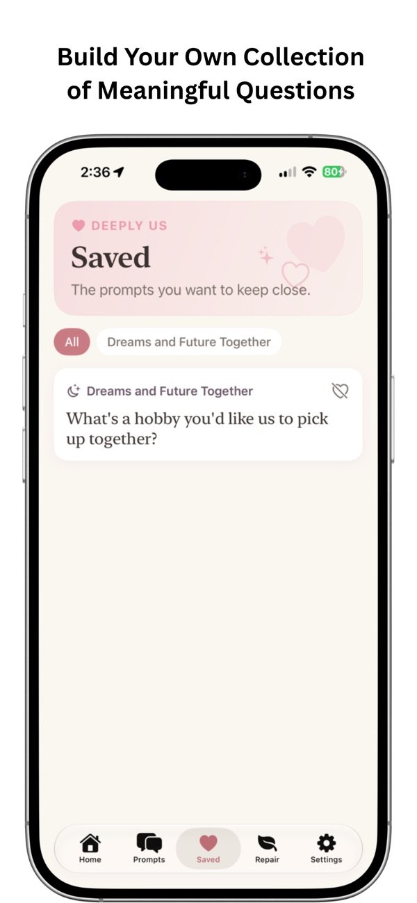 Deeply Us-Couples Conversation screenshot 5