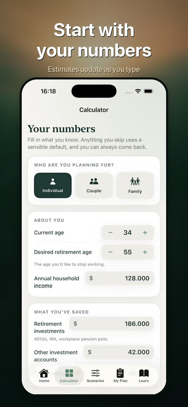 Early Retirement Planner screenshot 4