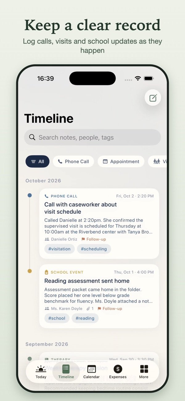 FosterCare Tracker screenshot 2