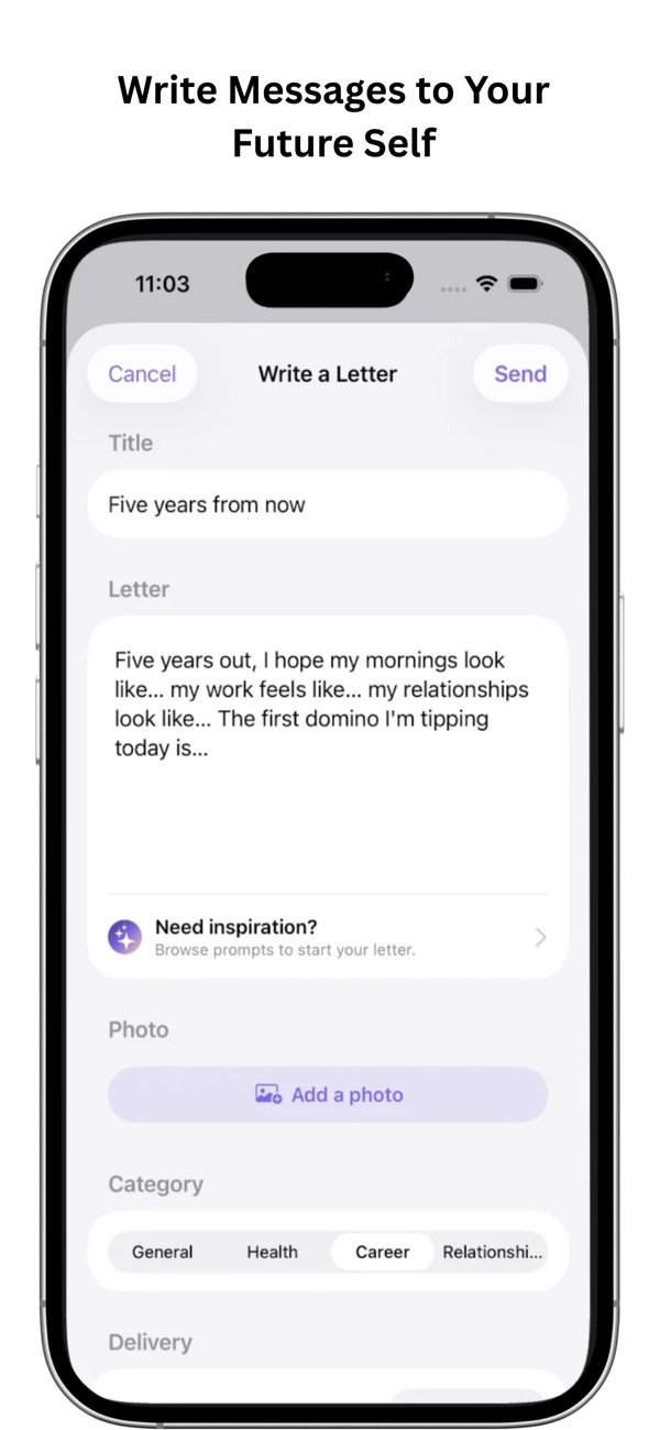 Future Self: Journal & Growth screenshot 4