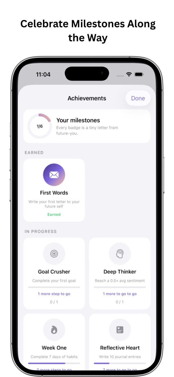Future Self: Journal & Growth screenshot 5