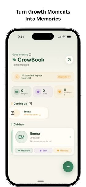 GrowBook: Child Growth Tracker screenshot