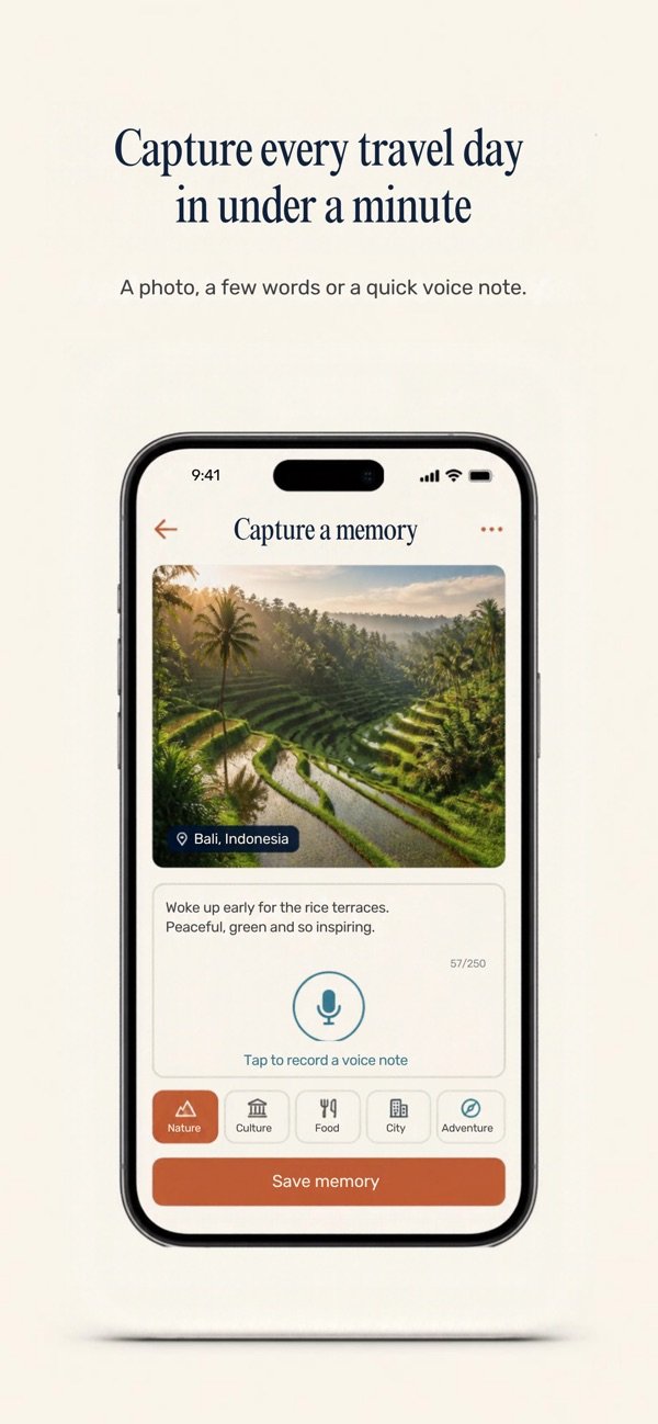 JourneyPress: Travel Journal screenshot 1