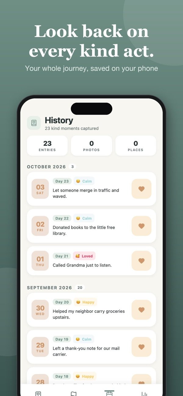 Kindness 100-Day Challenge screenshot 4