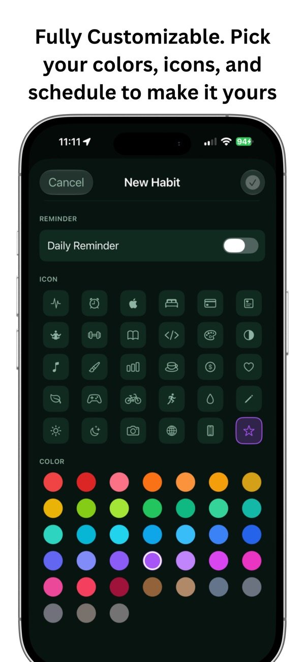 Marthen - Habit Tracker screenshot 3