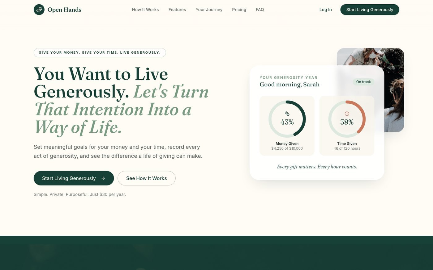 Open Hands screenshot