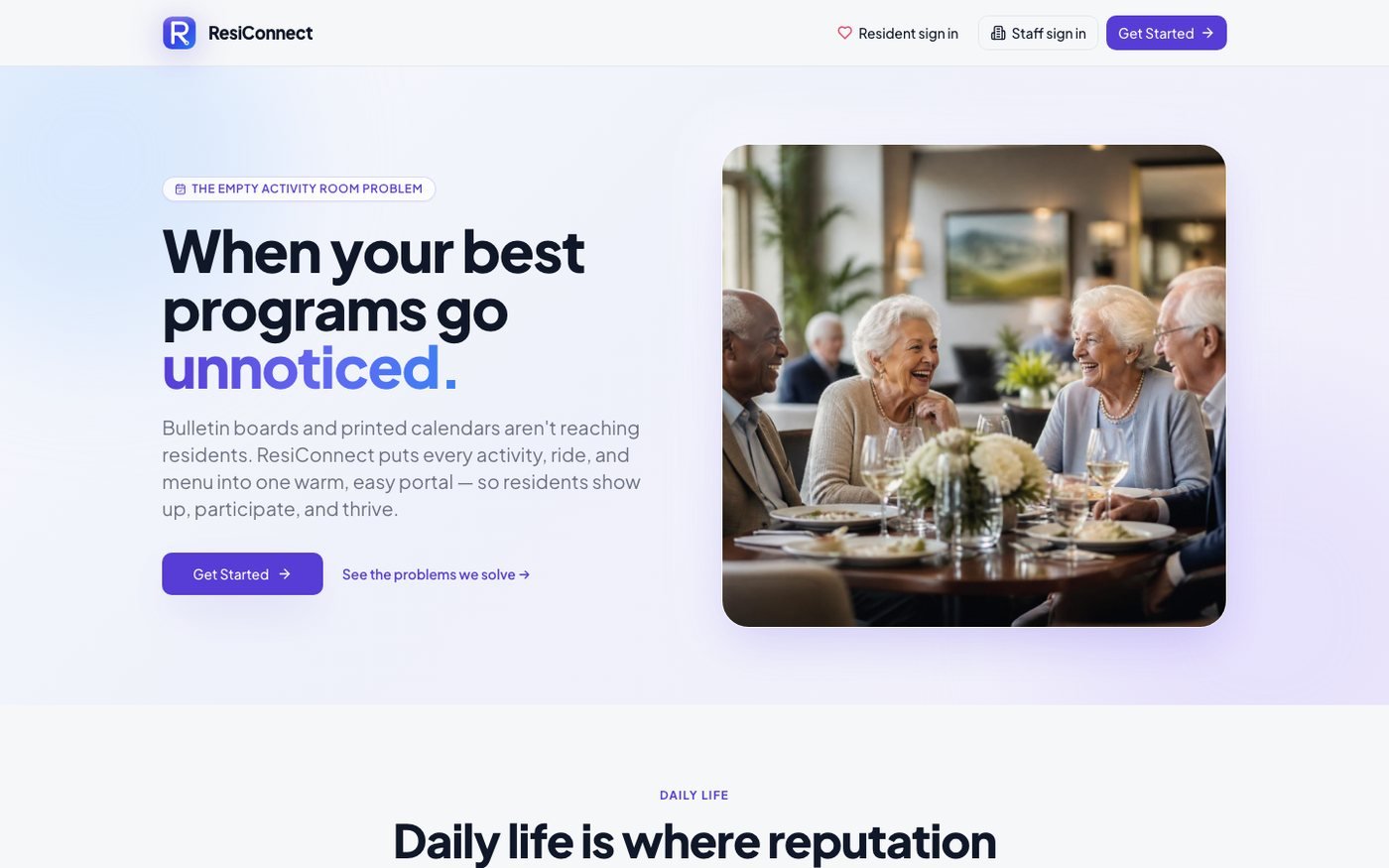 ResiConnect screenshot