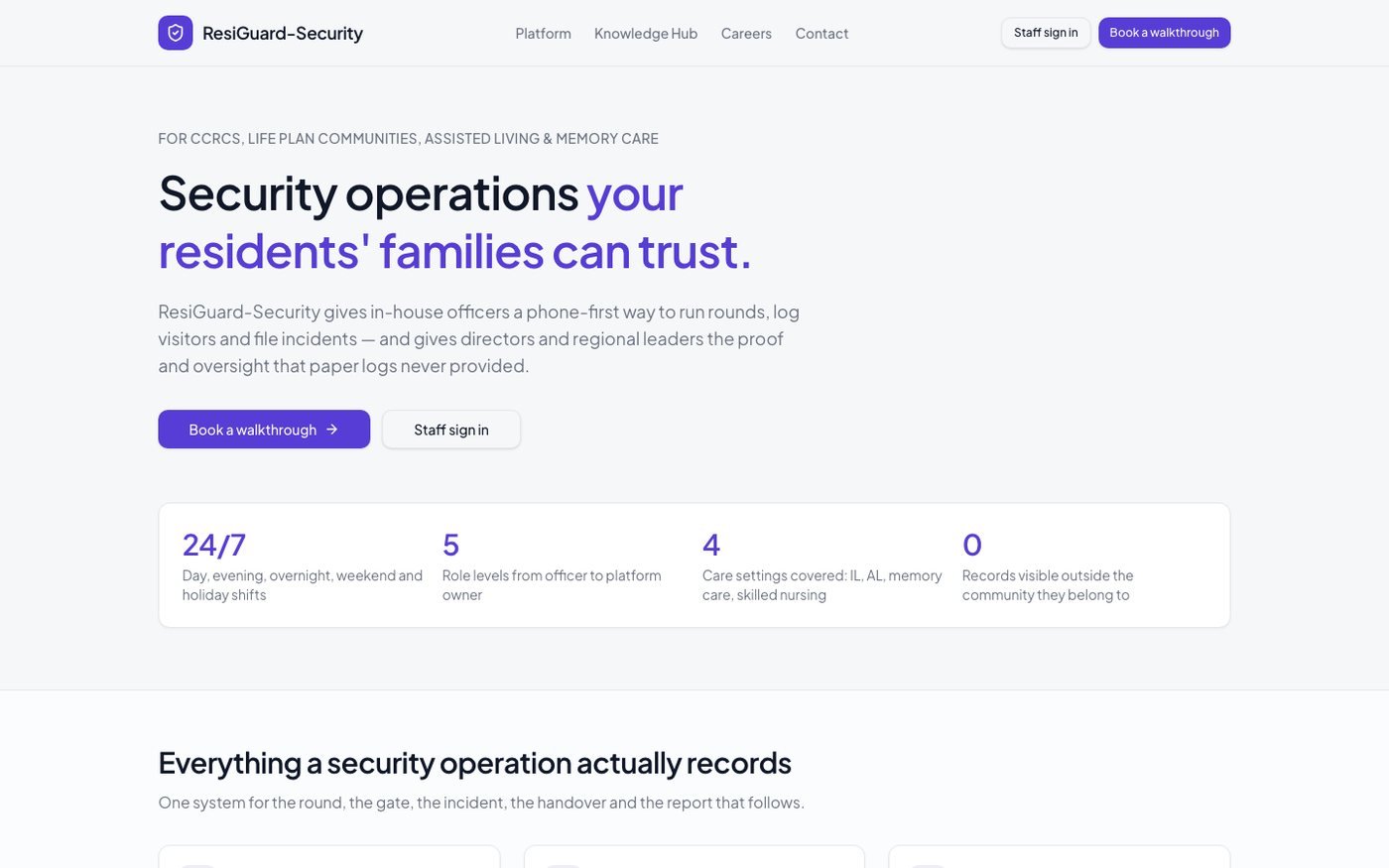 ResiGuard-Security screenshot