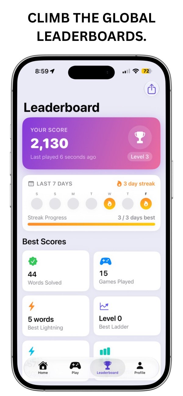Scramblr Word Game screenshot 4