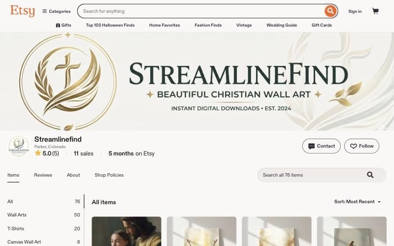 StreamlineFind screenshot