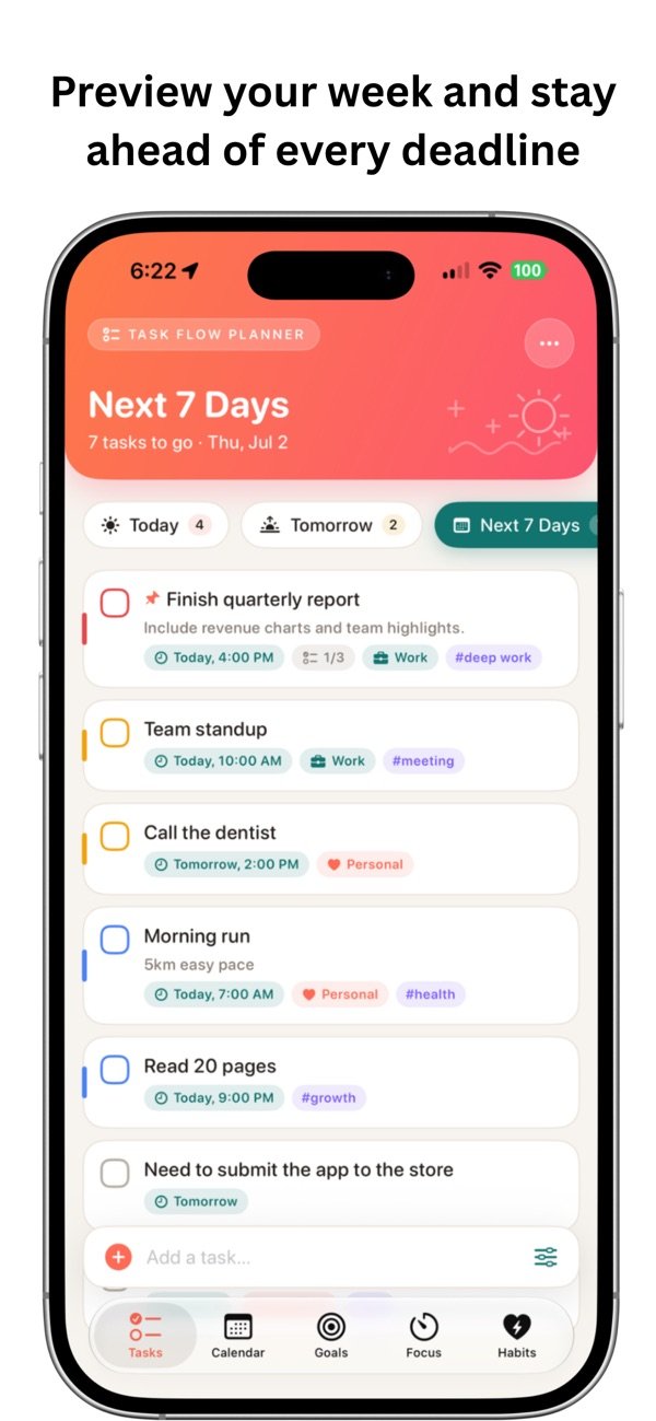 TaskFlow Planner: To Do List screenshot 1