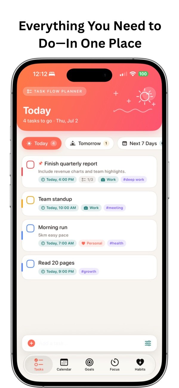 TaskFlow Planner: To Do List screenshot 2