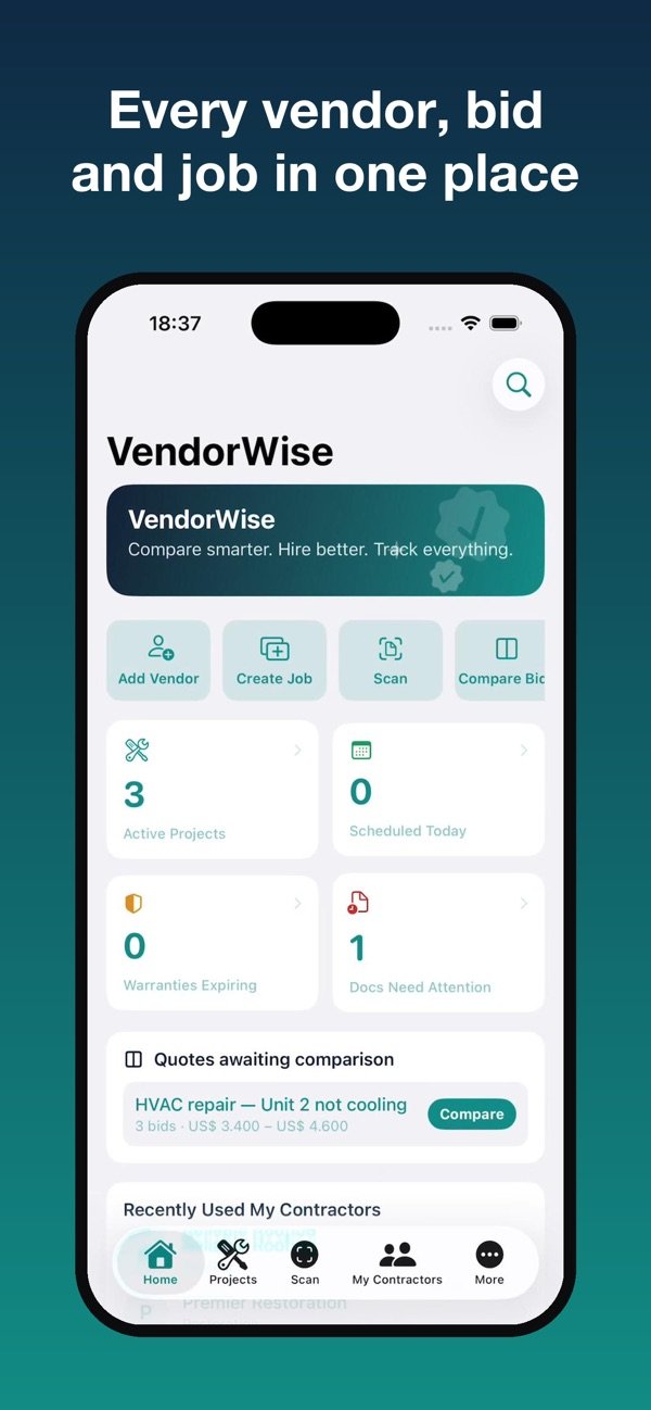 VendorWise screenshot 3