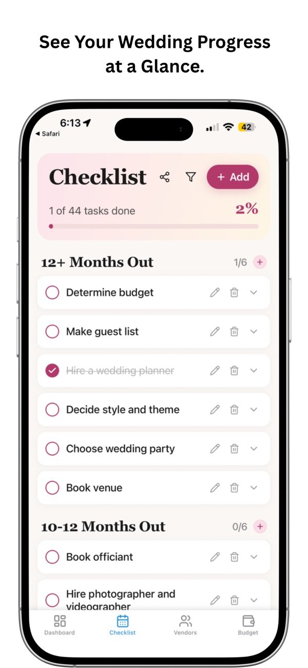 Wedding Bloom Planner screenshot 2